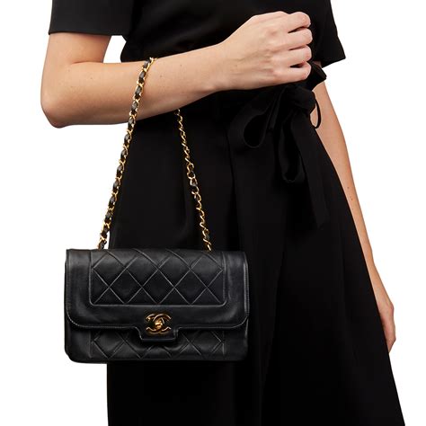 chanel vintage diana bag|Diana Chanel Bags .